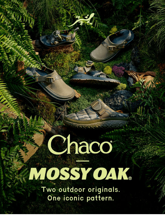 Chaco X Mossy Oak: Your new favorite collab just dropped!