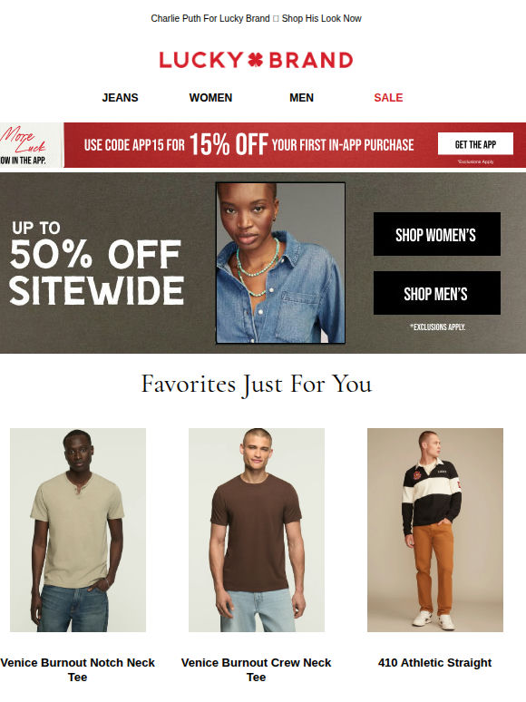 Up To 50% Off SITEWIDE! Shop Now
