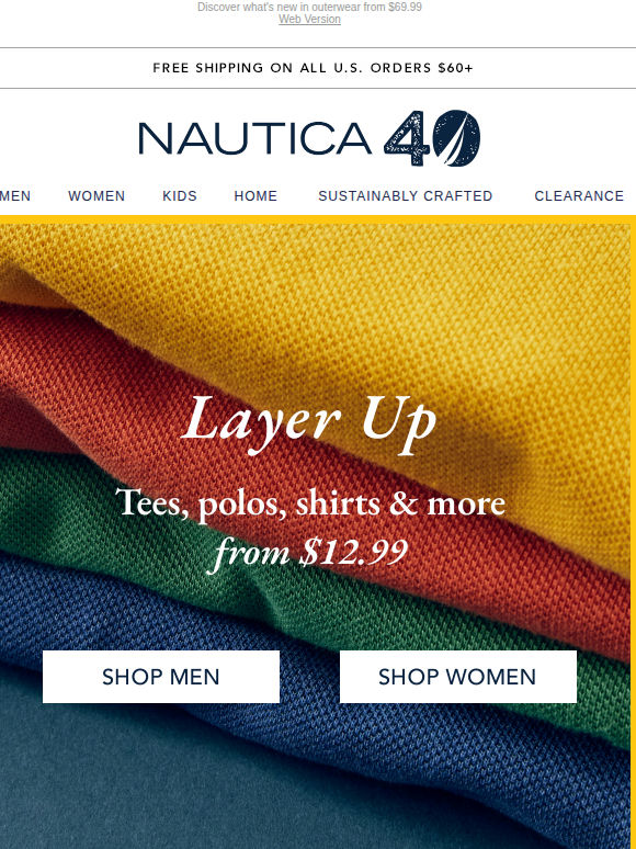 Starting at $12.99: Must-have layers