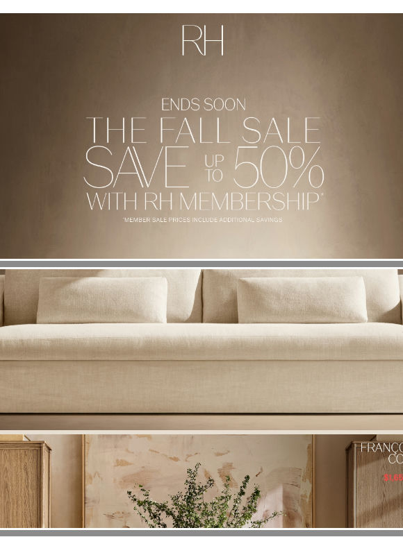 Discover Up to 50% Off Living, Dining, Bedroom & More. Ends Soon.