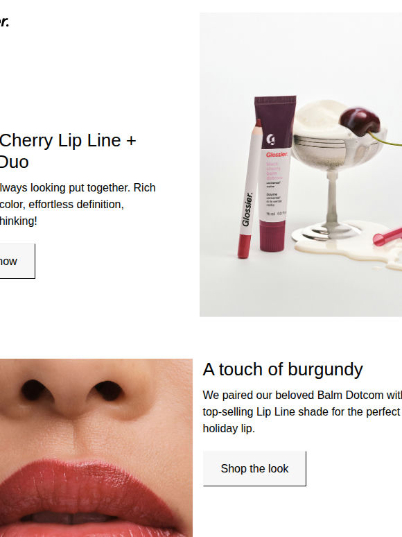 NEW! Black Cherry Line + Balm Duo 🎀