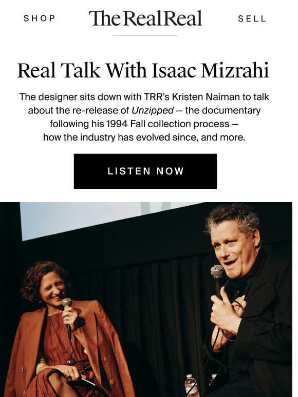 Isaac Mizrahi sits down for some Real Talk