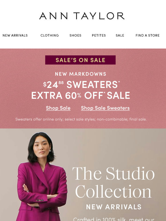 Meet Our Newest, Most Elevated Styles
