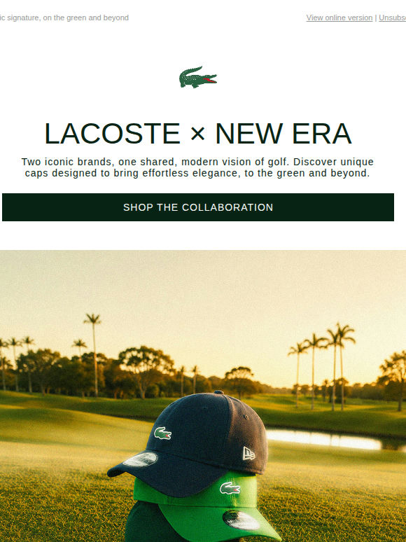 Lacoste × New Era Returns