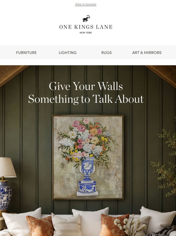 2 Days Only — Up to 50% Off Art & Mirrors