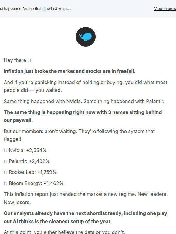 Everyone is panicking