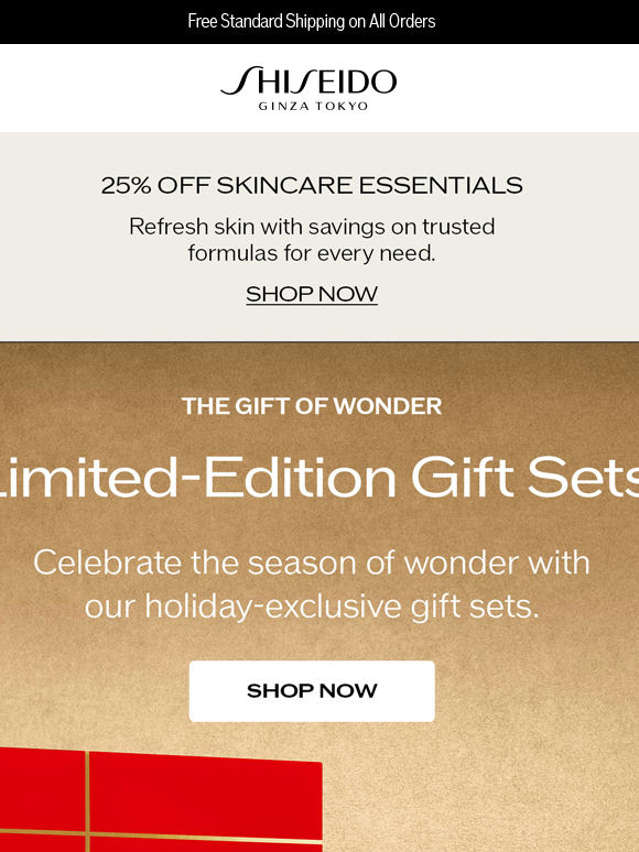 Receive 25% Off Holiday Gift Sets