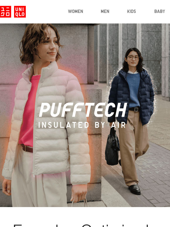 Next-generation warmth with PUFFTECH