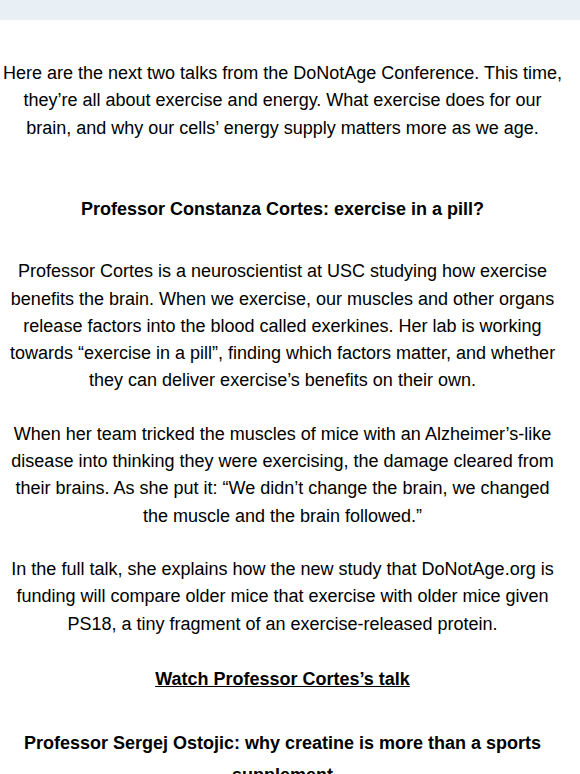 Could Exercise Come In A Pill?