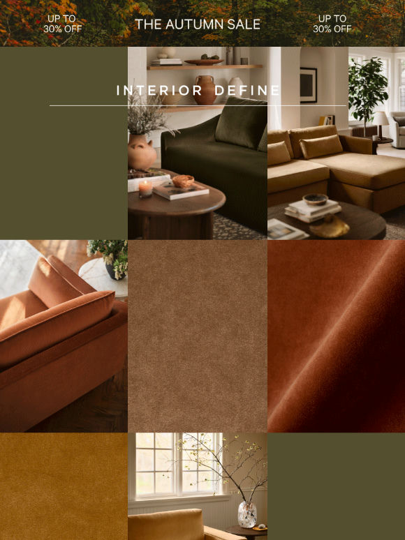 Fall's best fabrics, now up to 30% off