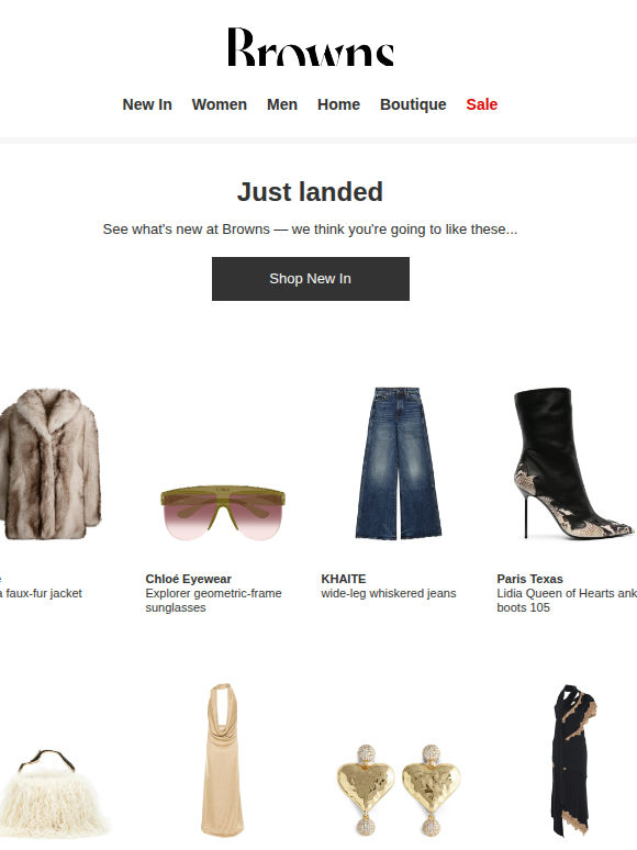 See what's just landed