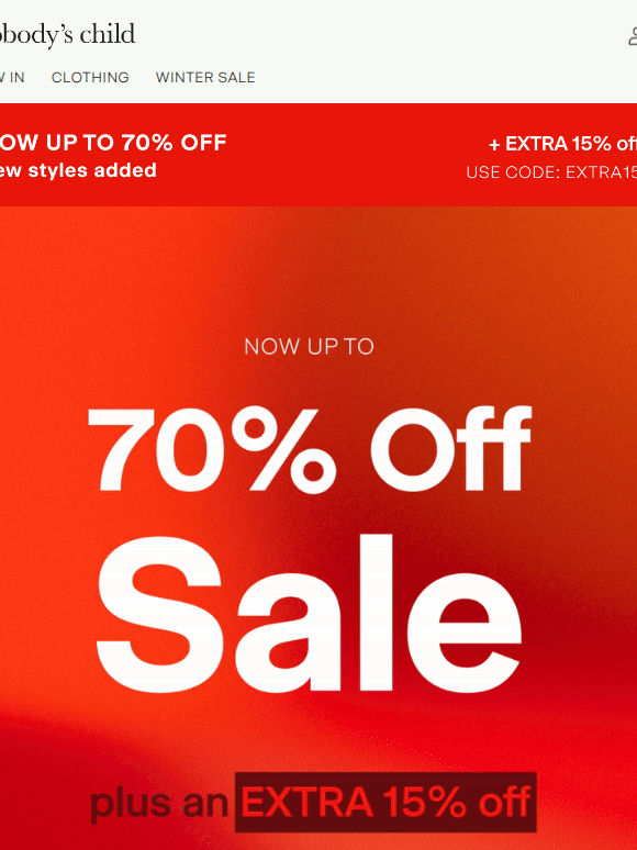 Even more styles on sale