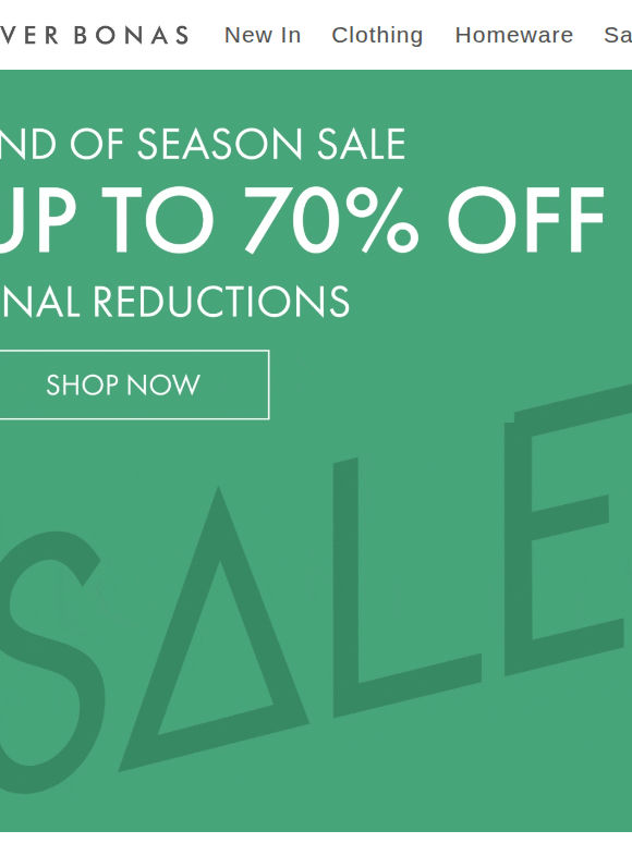 Did you miss our sale?