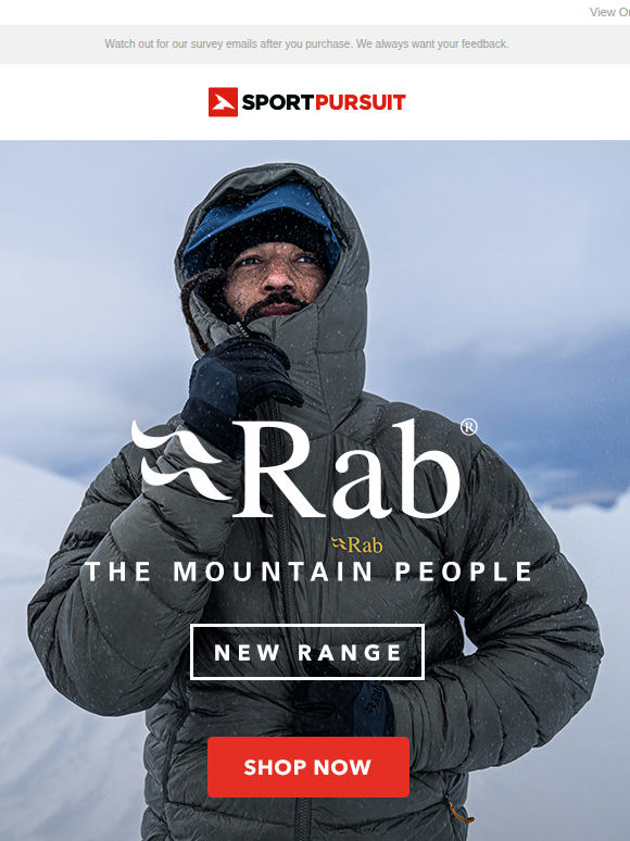 Rab - New Range - At Least 50% Off + More