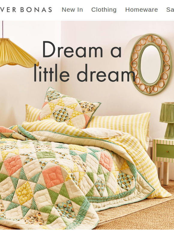 Sweet dreams | New patchwork bedspread