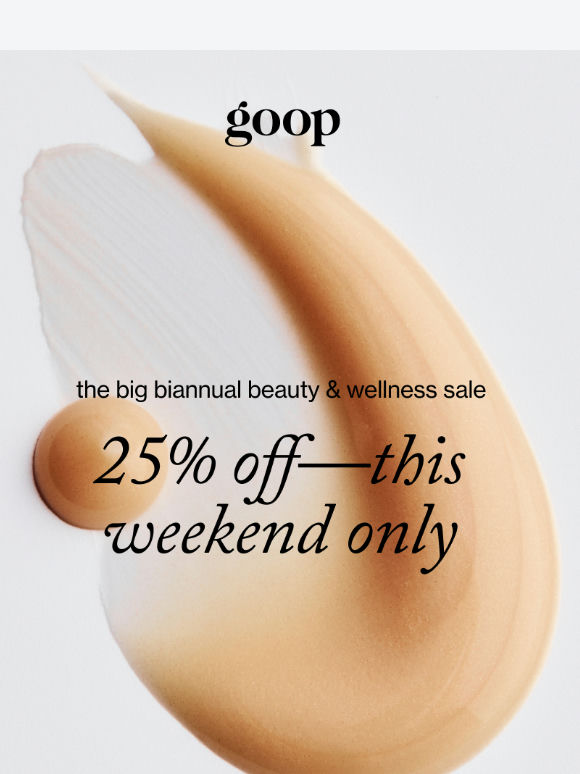 ICYMI: our beauty & wellness sale is on now