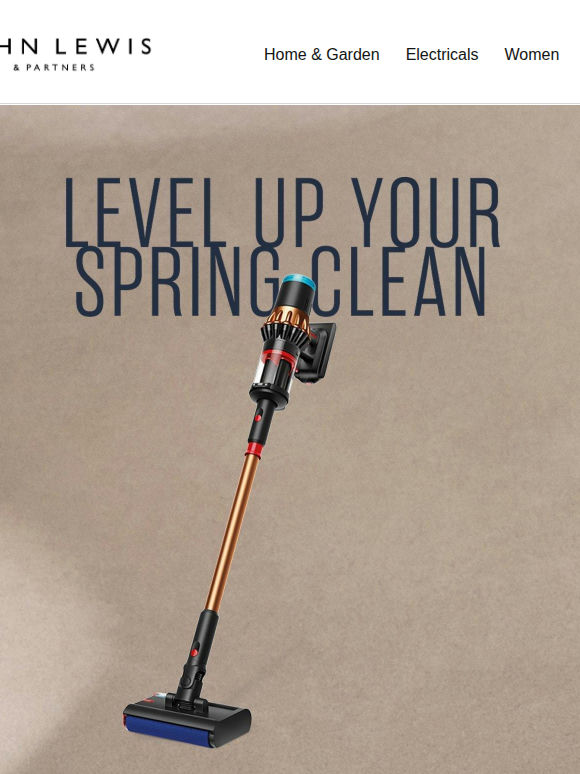 Bring on the big spring clean