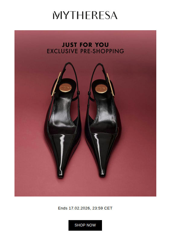 Exclusive pre-shopping: Saint Laurent, Prada, Valentino