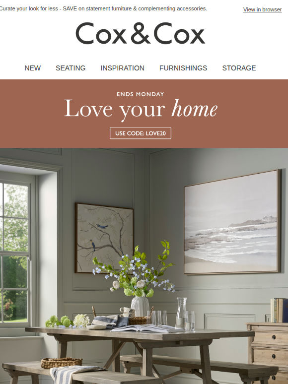 20% OFF the Spring Collection - ends midnight Monday!