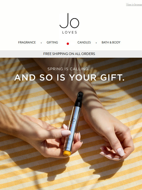 Last Chance: Claim your Gift from Jo