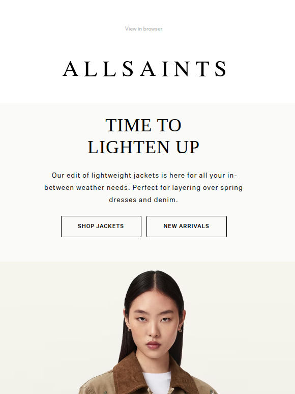 Lighten Up: Spring Jackets