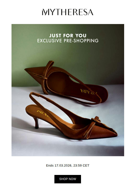 Exclusive pre-shopping: Prada, Gucci, Là Fuori