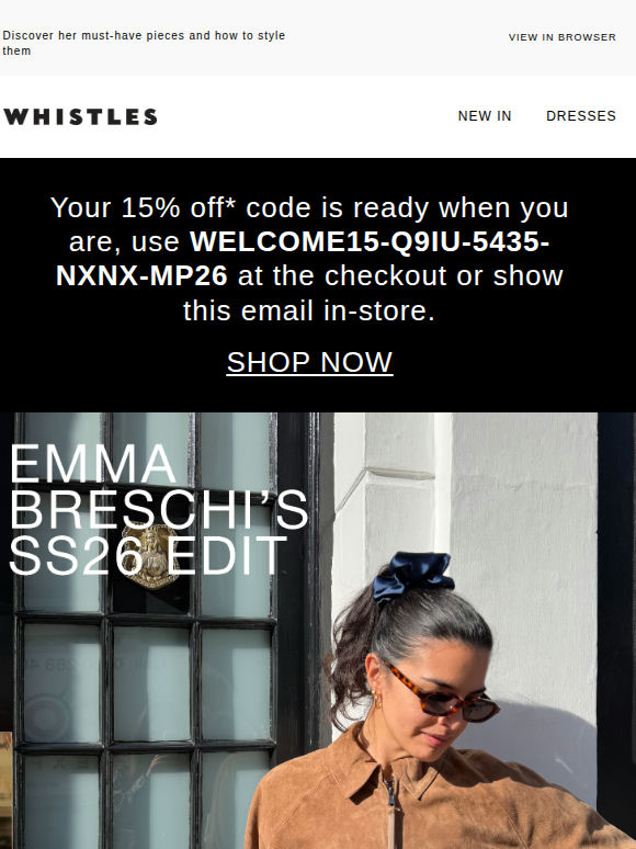 Emma Breschi’s Spring Summer ‘26 Edit