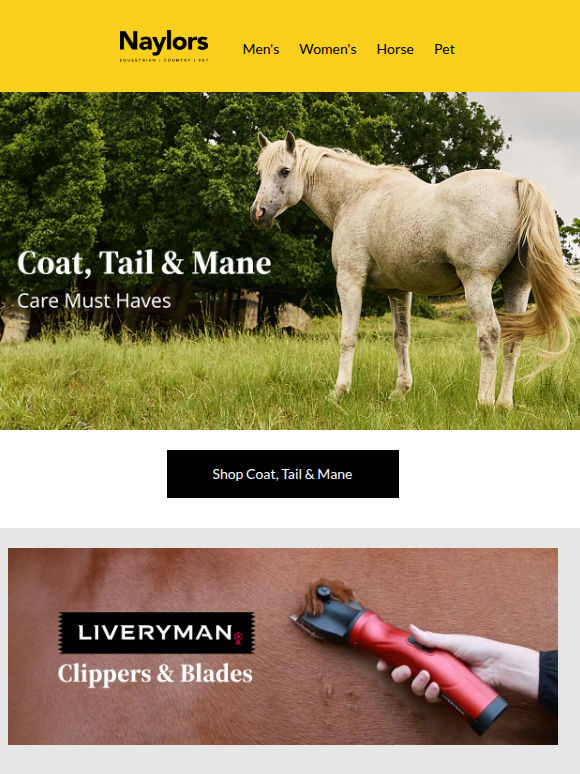 Coat, Tail & Mane Care Must Haves