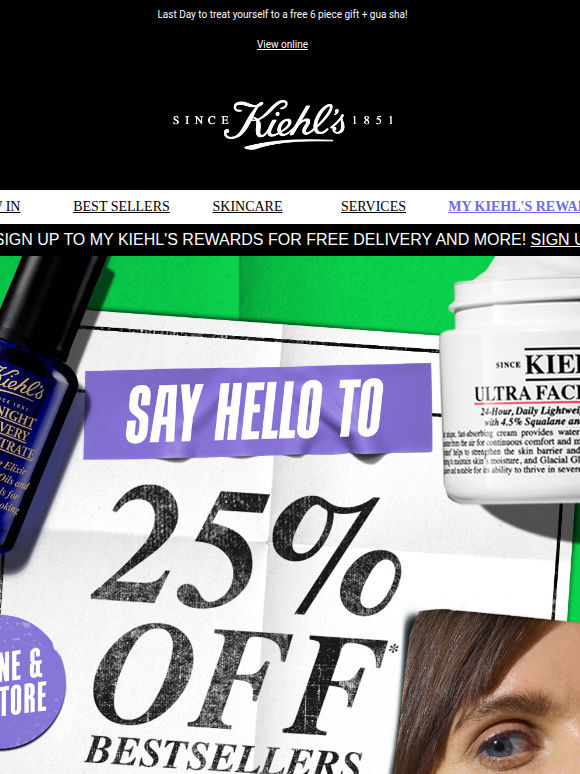 Super Saviour Serums for 25% off? Yes please!