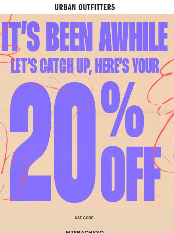 Your 20% OFF is waiting...