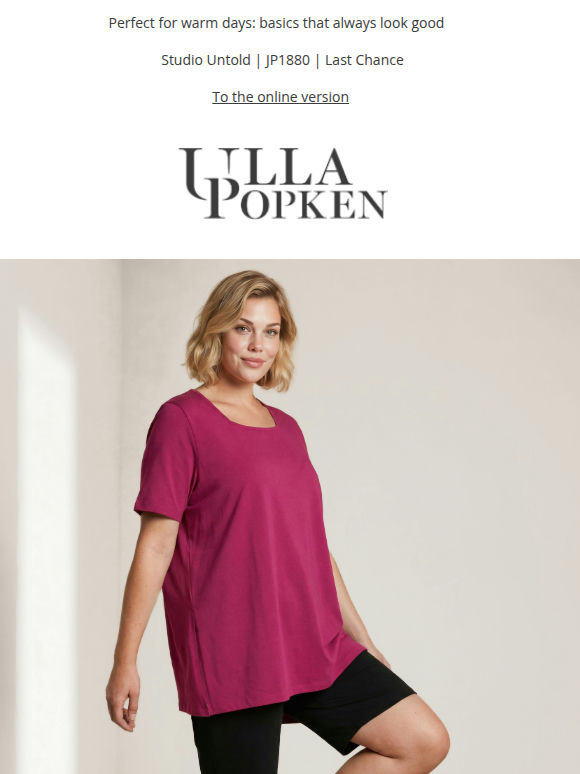 Discover your new summer basics now 🧡