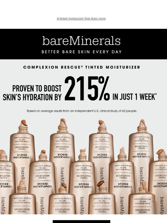 215% more hydration in just 1 week