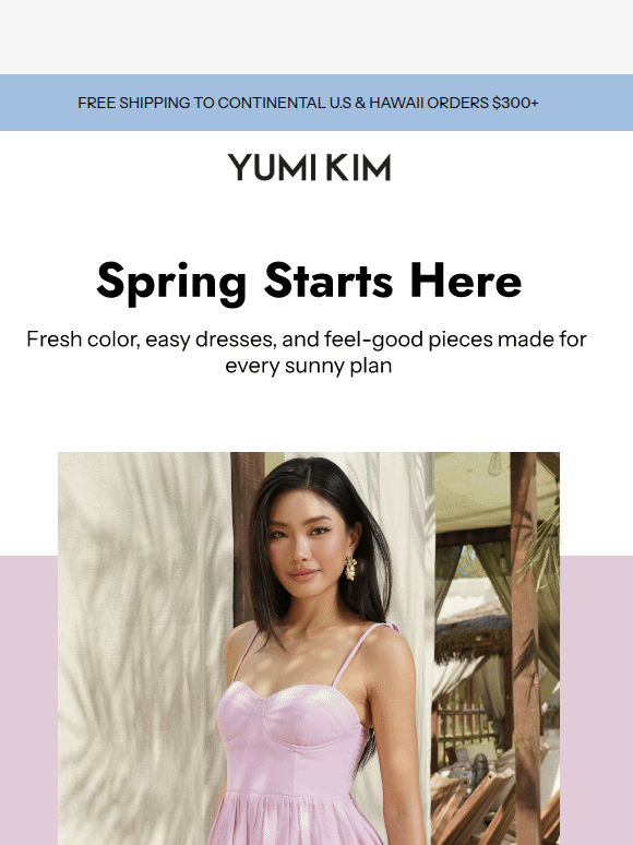 Spring Starts With Fresh Dresses