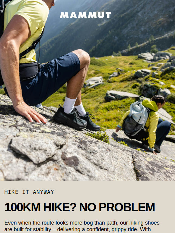 Move boldly with comfortable hiking shoes 🥾