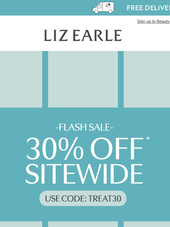 Just dropped: 30% OFF flash sale⚡