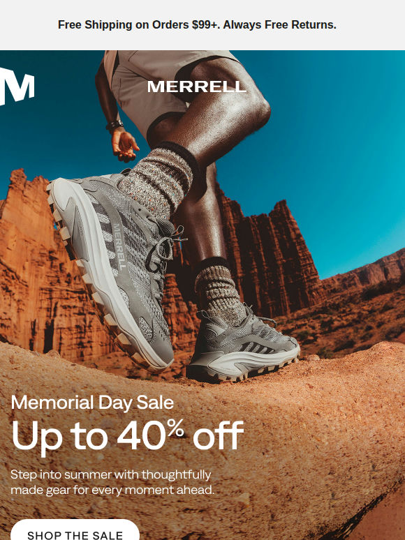Limited-time Memorial Day Sale