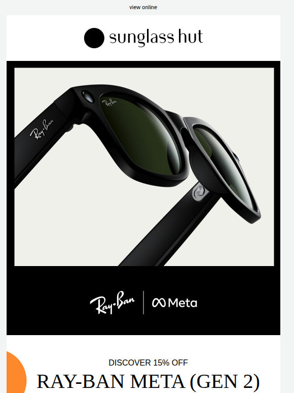 Ray-Ban Meta (Gen 2 ): Now 15% off