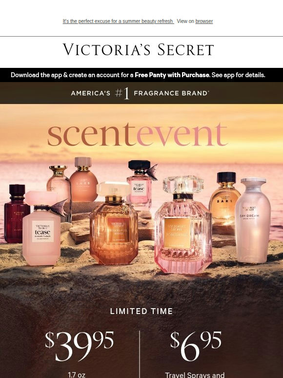 Not a Drill: $39.95 Eau de Parfum is *HERE*
