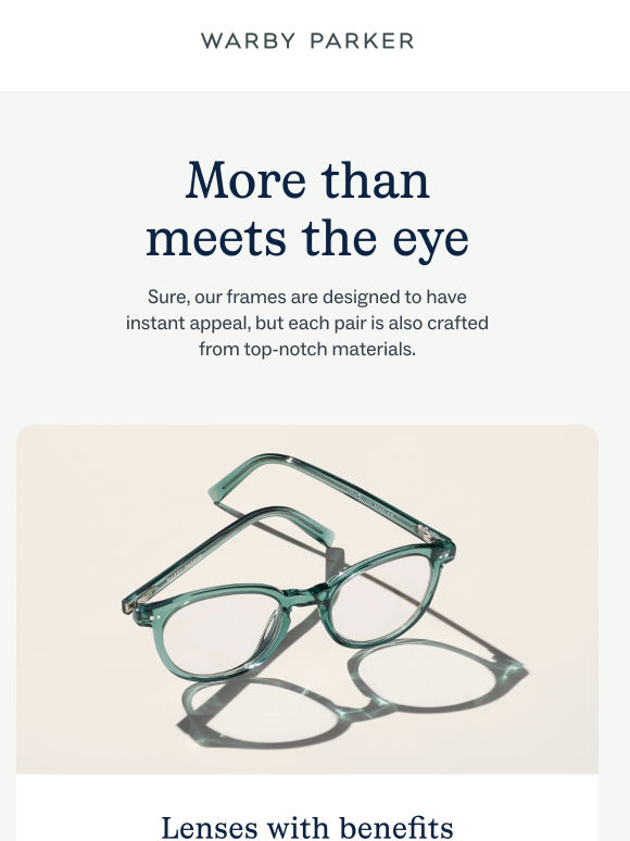 Frames made from the good stuff