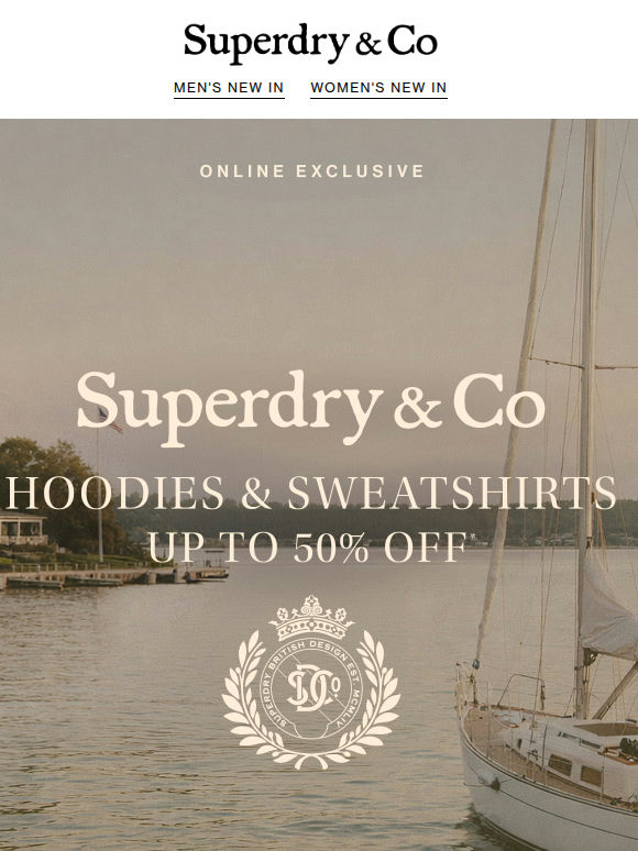 Bank Holiday Offers: Hoodies & Sweatshirts