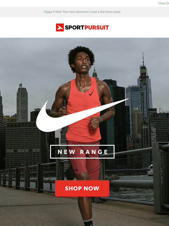 Nike - New Range - Up to 55% Off + More