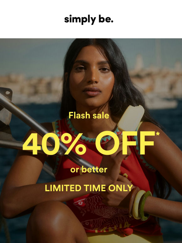 Don't miss this: FLASH SALE⚡