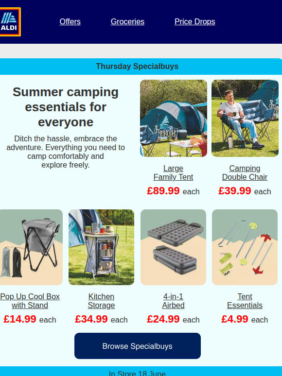Take a look at the latest Specialbuys
