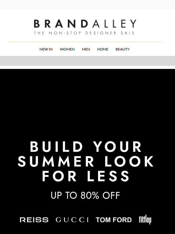 The full summer look | Up to 80% off Reiss, Tom Ford & more