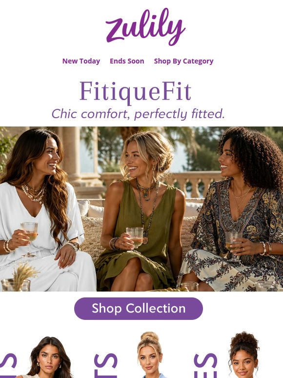 Fitique Fit: Perfectly fitted. Totally you.