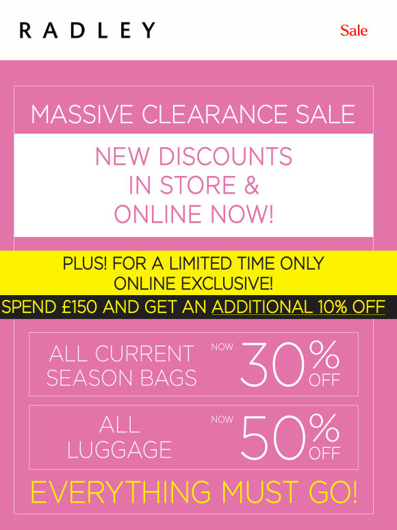 Extra savings end tonight!