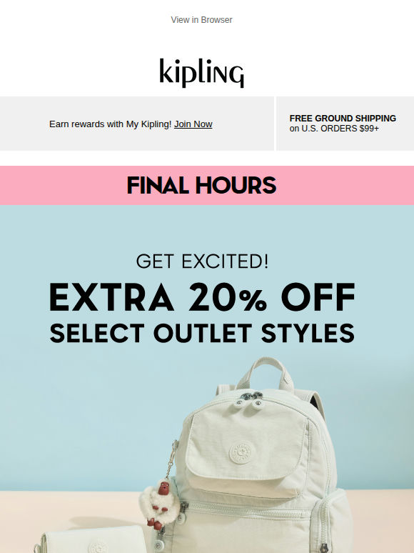 Extra 20% Off = Final Hours⏳