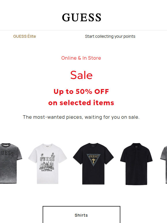 SALE | Up to 50% off must-have pieces