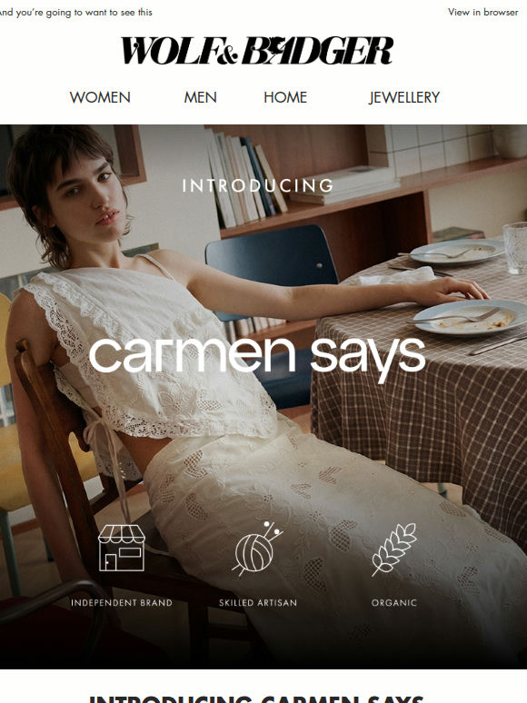 Carmen Says Has Landed