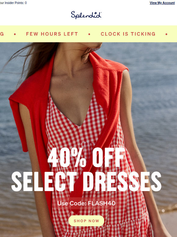 One Last Thing...40% OFF Dresses